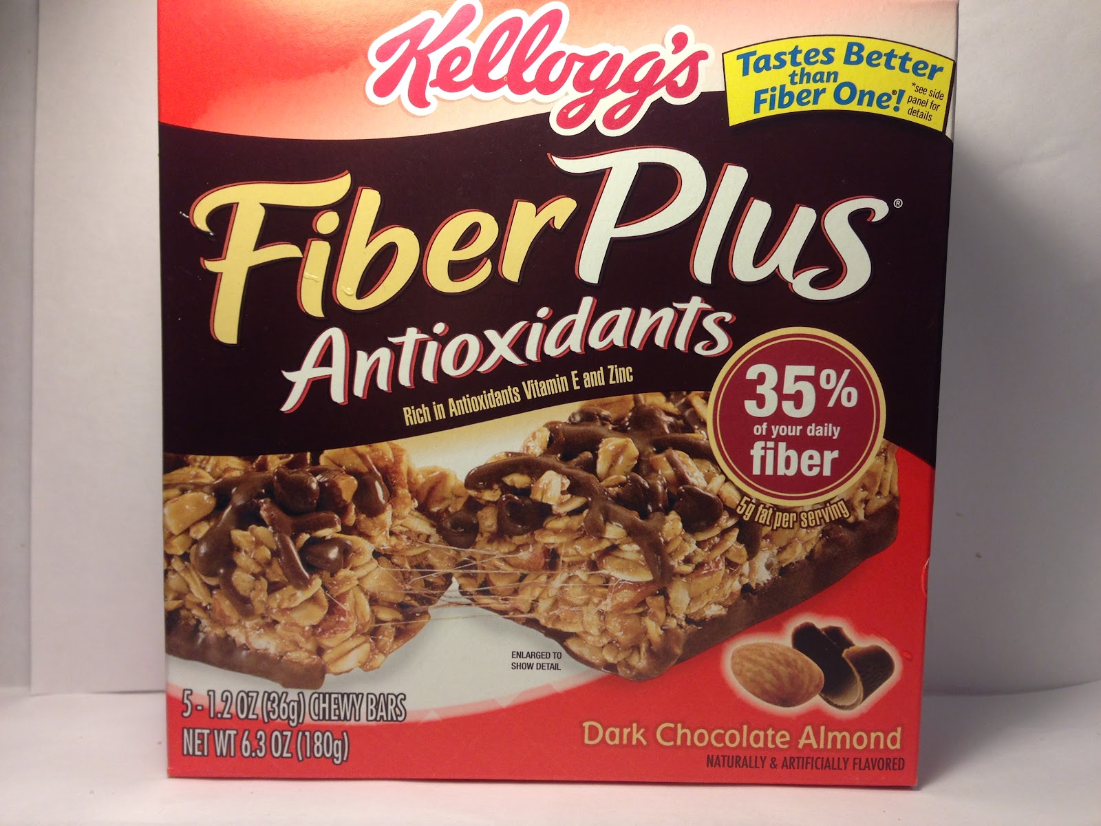 Crazy Food Dude Review Kellogg's FiberPlus Antioxidants Dark