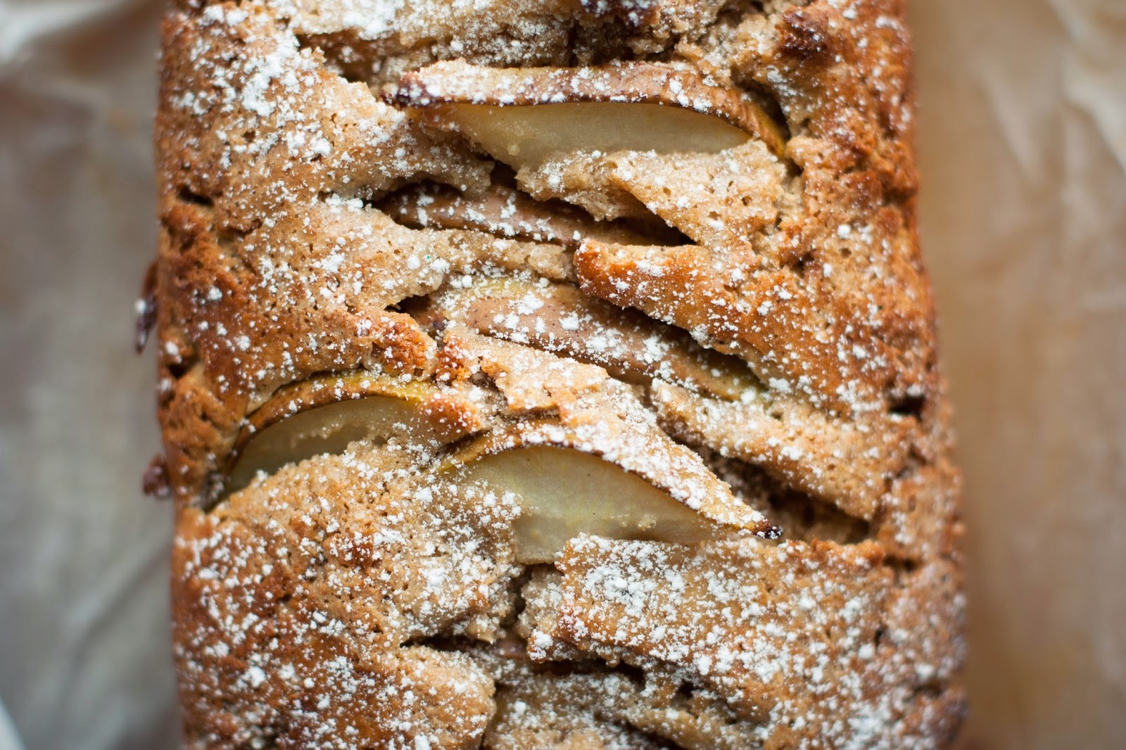 Buttered Up Spiced Buttermilk Cake with Pears