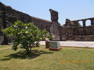Ruins of "DOMINICAN MONASTERY" in Moti Daman.