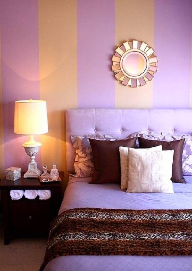 Cómo Decorar el Dormitorio con color Morado, Lila o Púrpura | Decorar