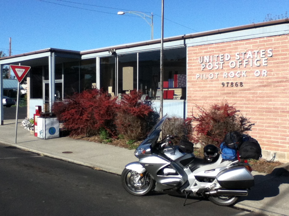Northwest Motorcycle Rides and Oregon Rural Post Office Visits