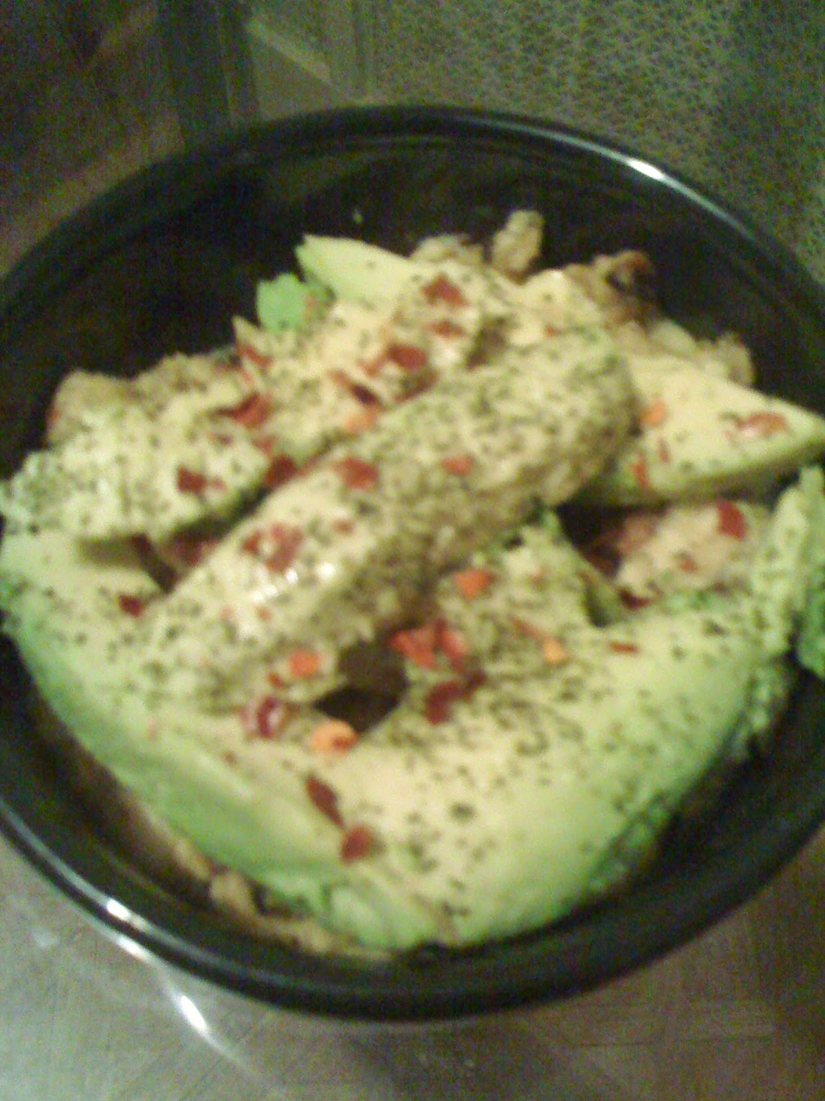 AfroVeganChick Vegan Cheesy Grits, Tempeh, And Avocado