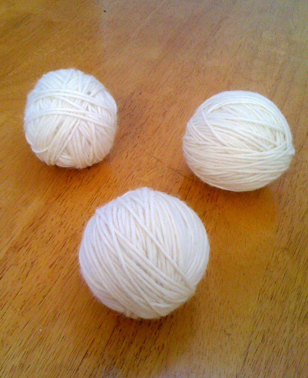 Mama's Felt Cafe Easy DIY Wool Dryer Balls