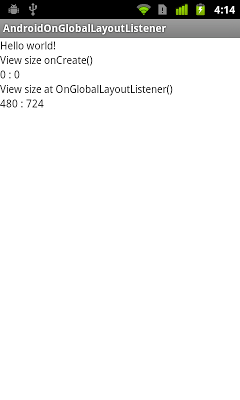 Get width and height of View in OnGlobalLayoutListener()