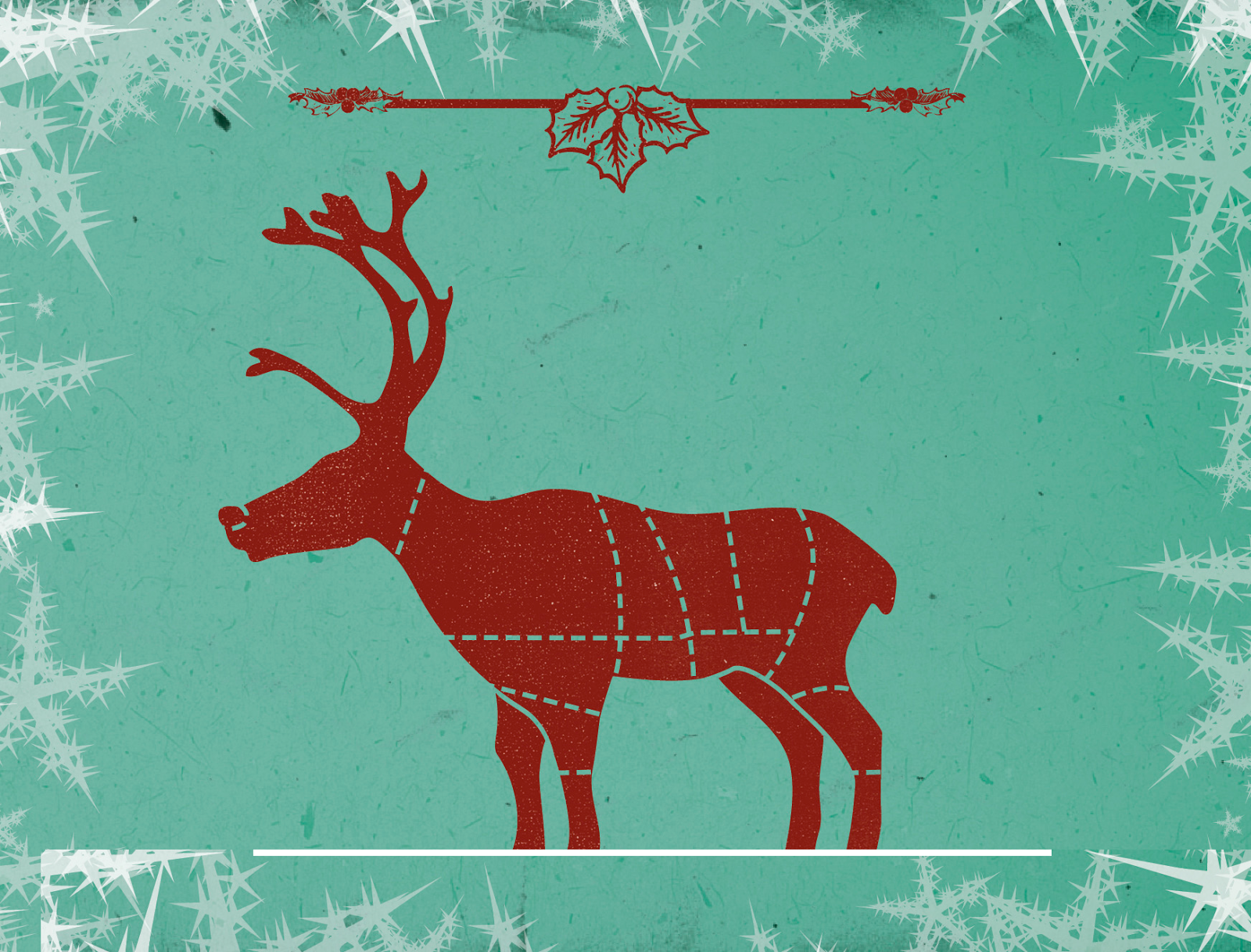 Christmas Meat Hampers - a quirky gift idea.