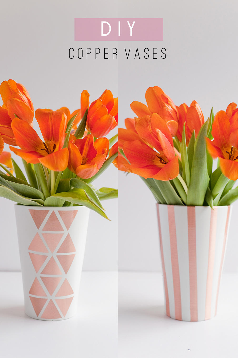 TELL DIY COPPER VASE 2 DIFFERENT WAYS Tell Love and Party