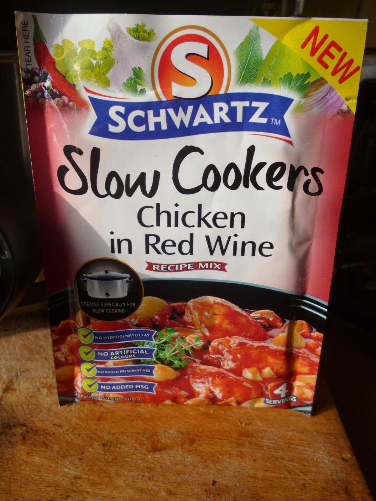 Madhouse Family Reviews Schwartz review 20 Slow Cookers Chicken In Red Wine review