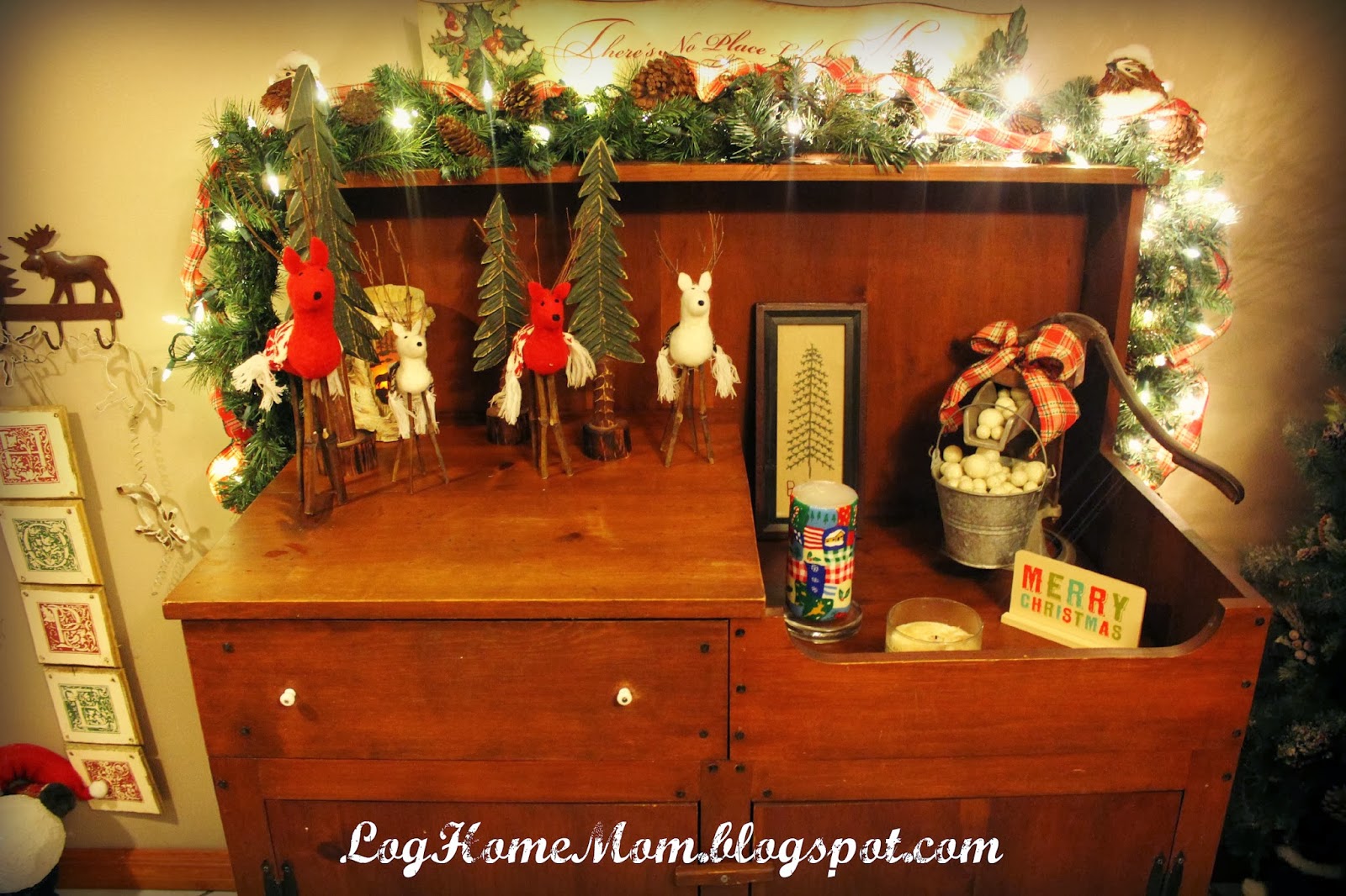 Log Home Mom Christmas Makes Me Feel Emotional