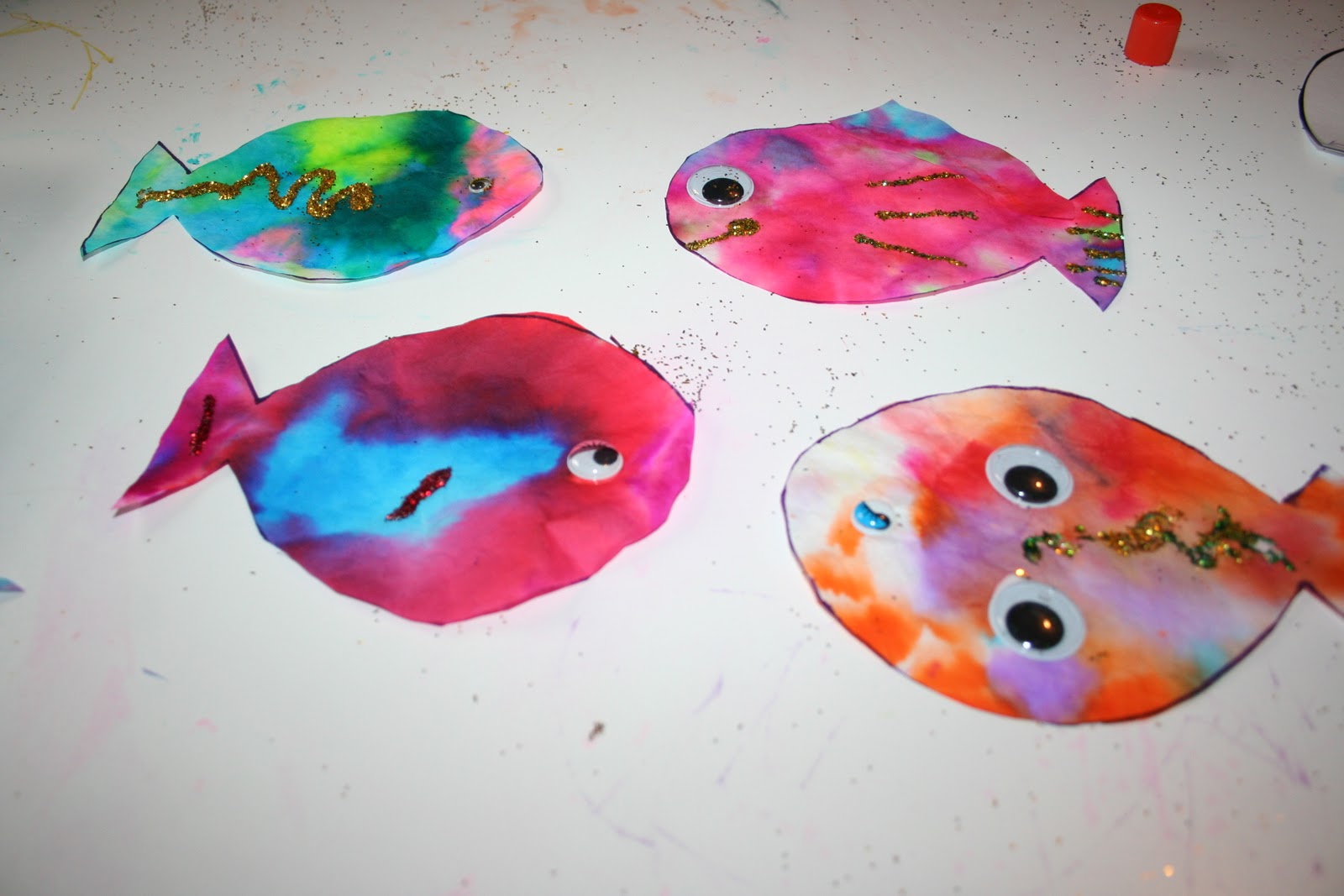 Our Country Road Coffee Filter Fish