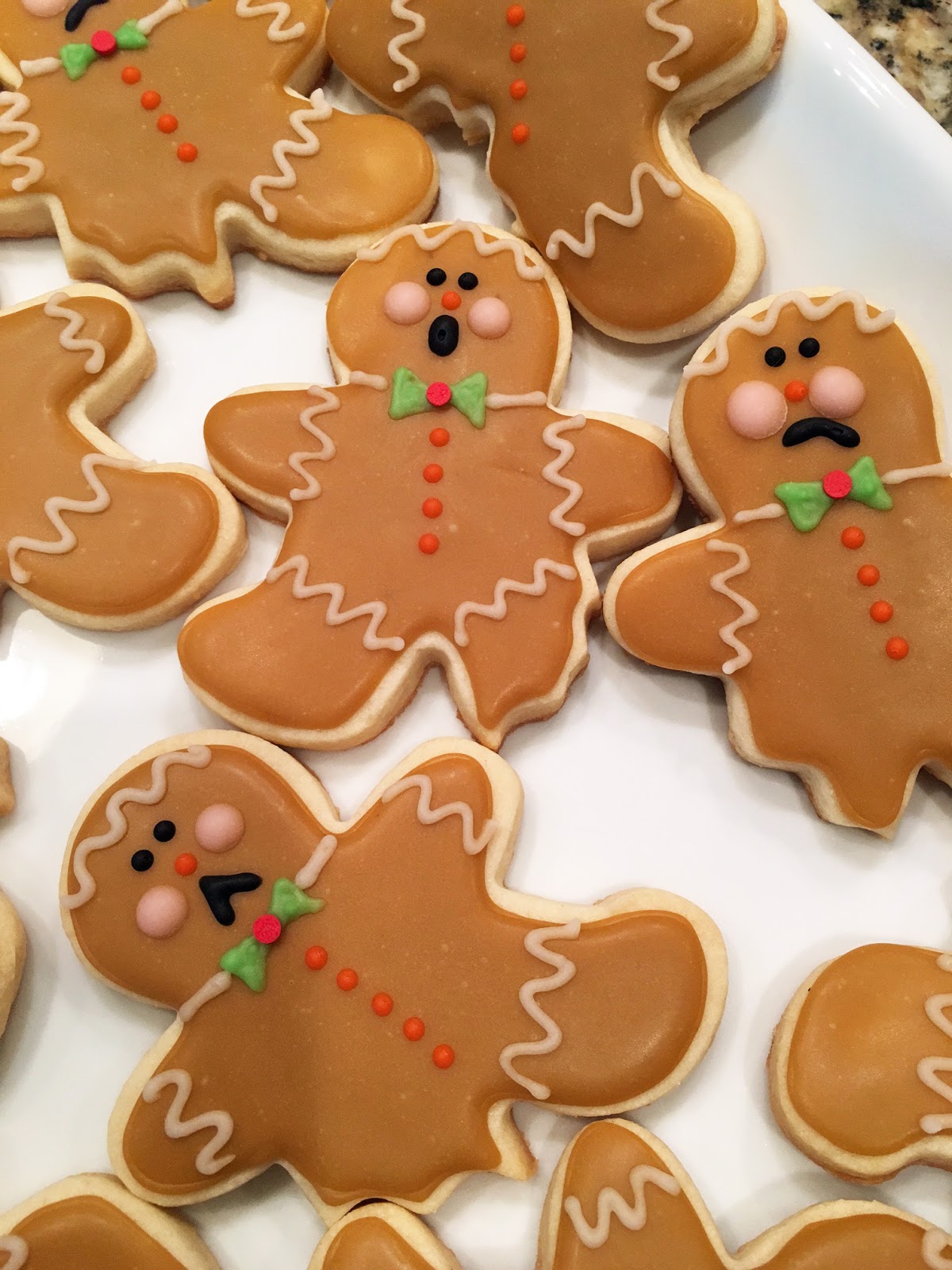 The Bake More: Bitten Gingerbread Men - Christmas Cookies