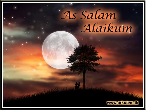Nice Islamic Picture: "As Salam Alaikum with Quran Quotes"