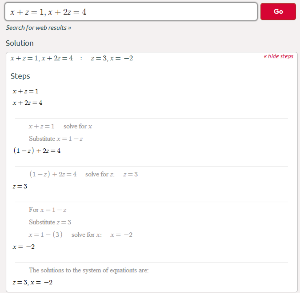algebra system of equations solver algebra system of equations solver