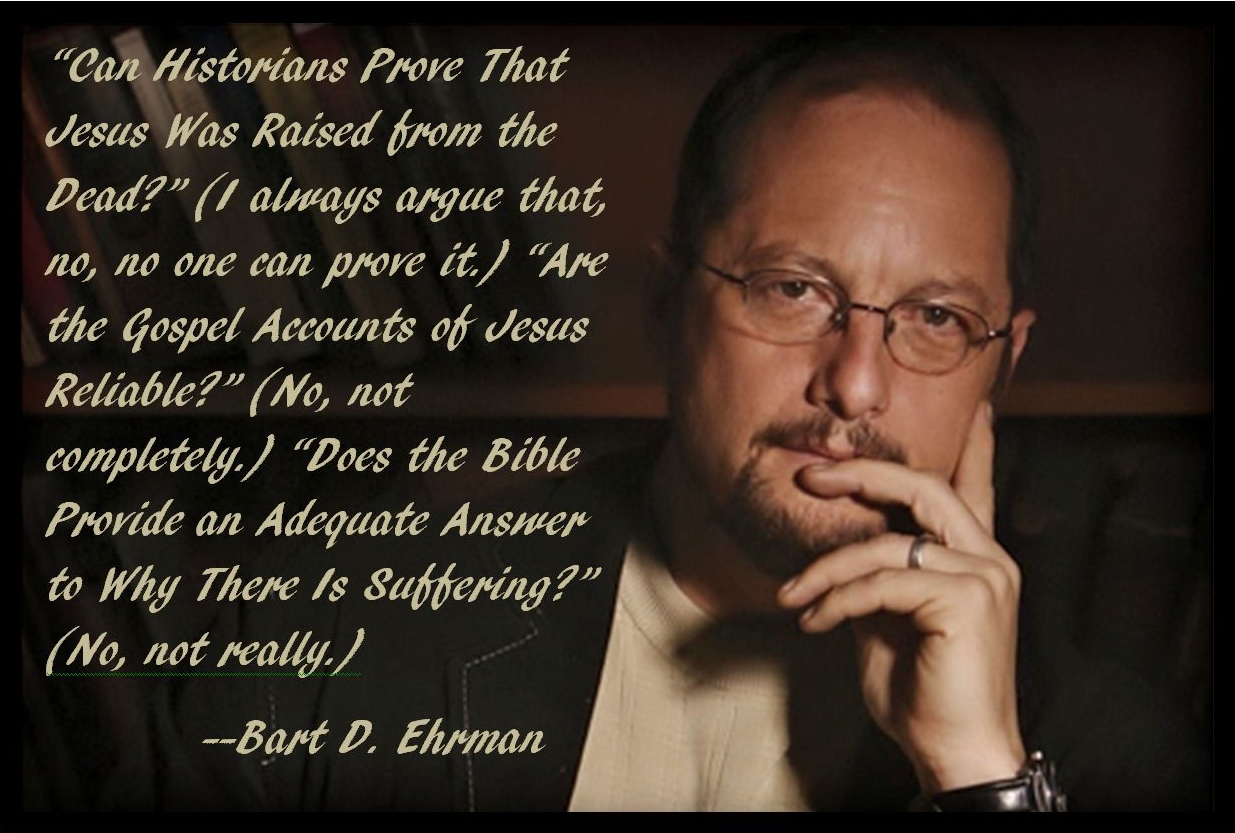 Advocatus Atheist Bart D. Ehrman Quote Retouched