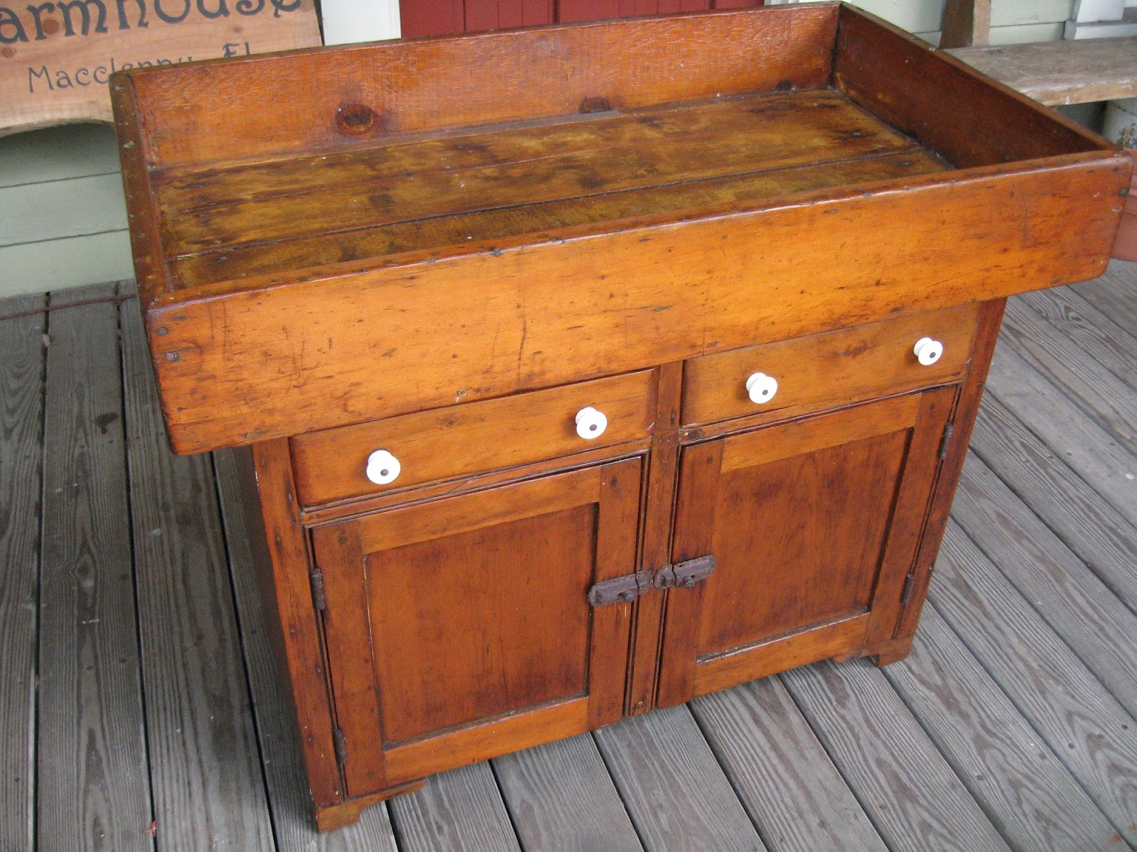 Rachel's Farmhouse Primitive Dry Sink new in the shop