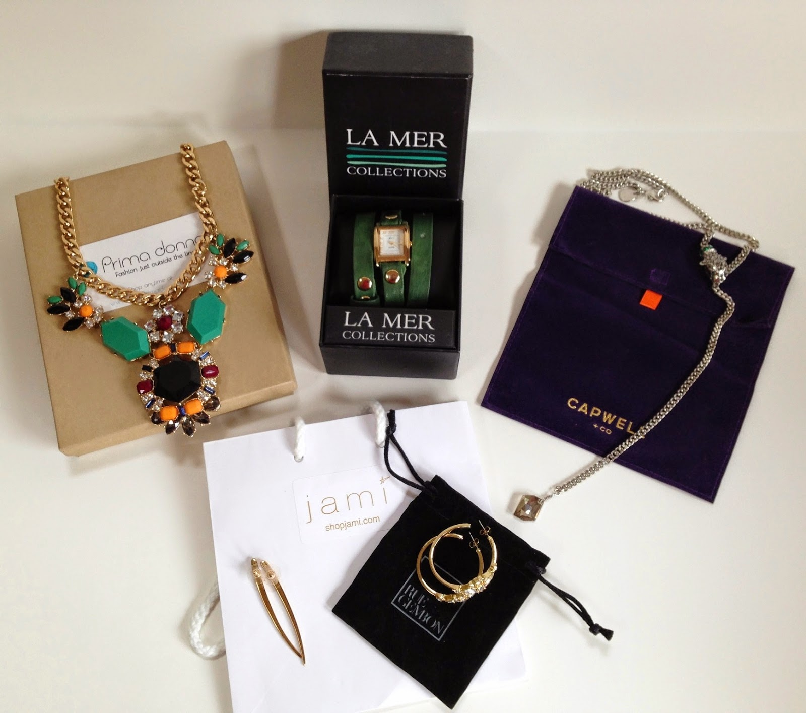 Lucky FABB Swag Bag Contents Jersey Girl, Texan Heart