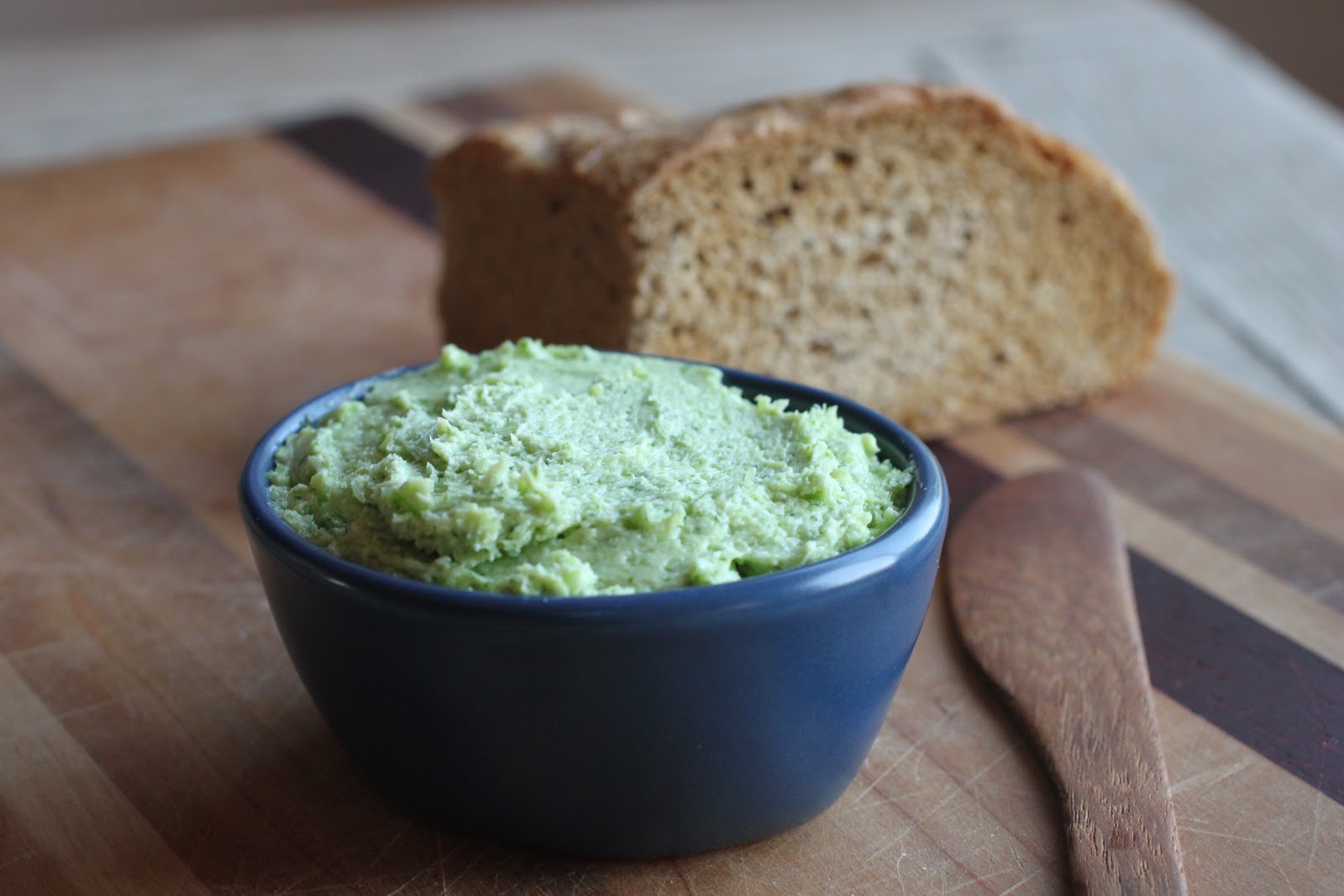 Green garlic butter