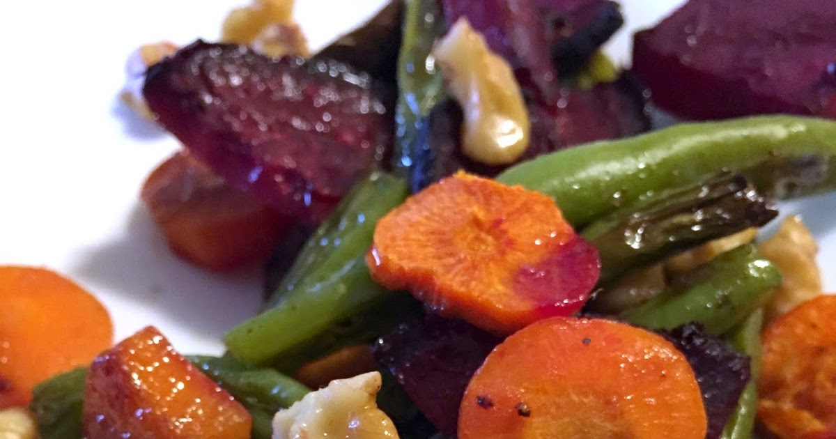 The Simple Life Meal Prep Roasted Green Beans and Beets