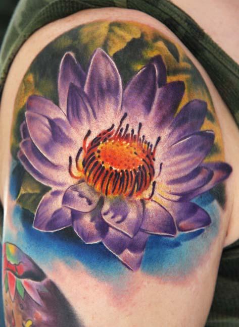 Flower Tattoos Lotus