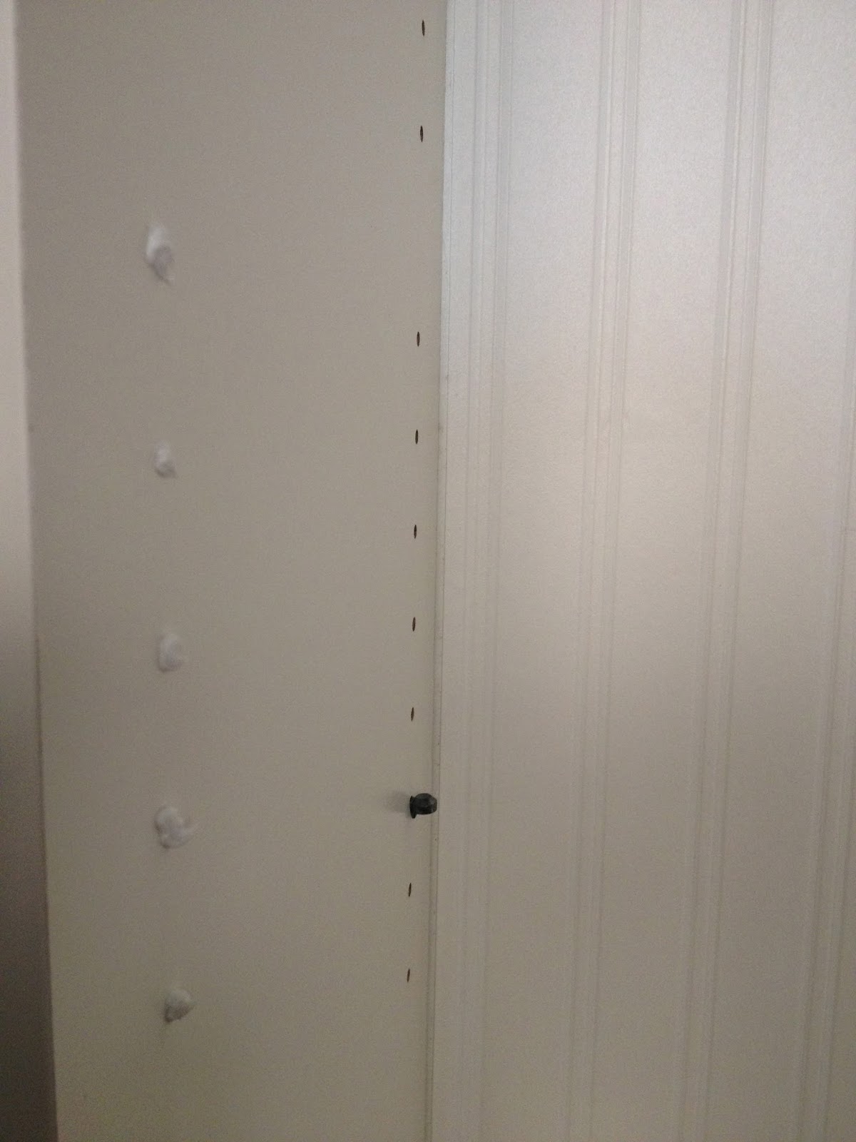 Caulk and a Billy Bookcase Hiding the Holes Overthrow Martha