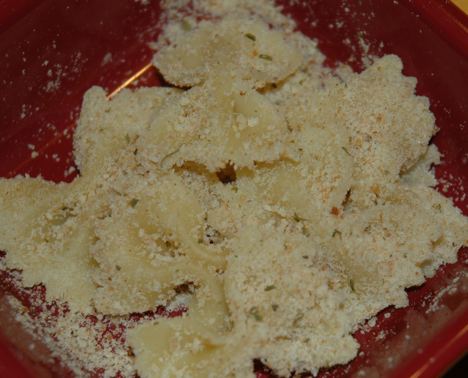 DeLish DeMaria Bread Crumb Pasta