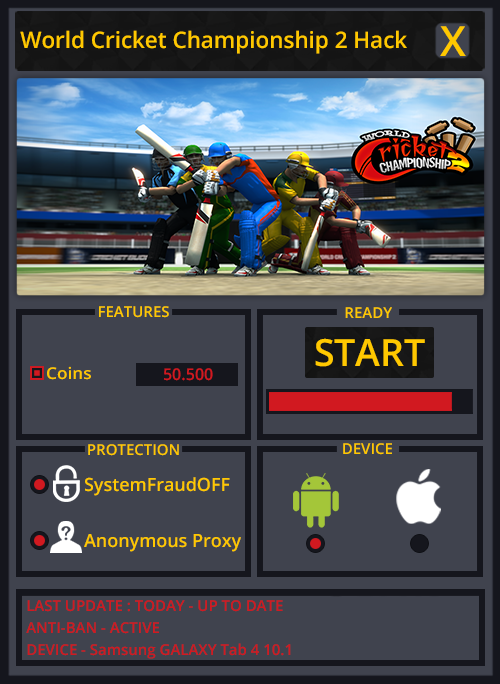 World Cricket Championship 2 Hack World Cricket Championship 2 Hack