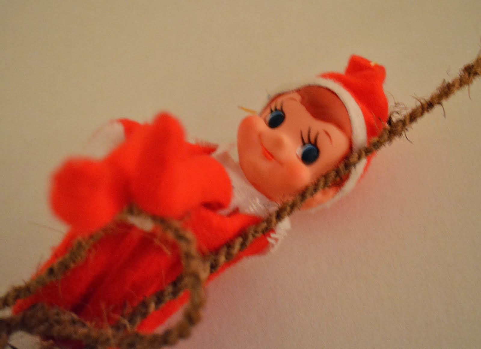 The elf on the...string.
