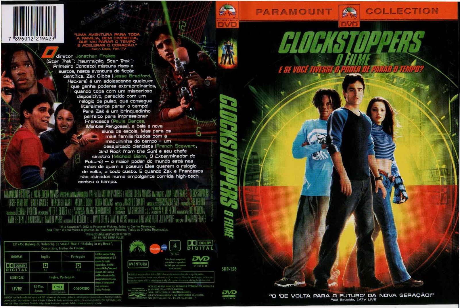 Clockstoppers O Filme Capas De Filmes Grátis