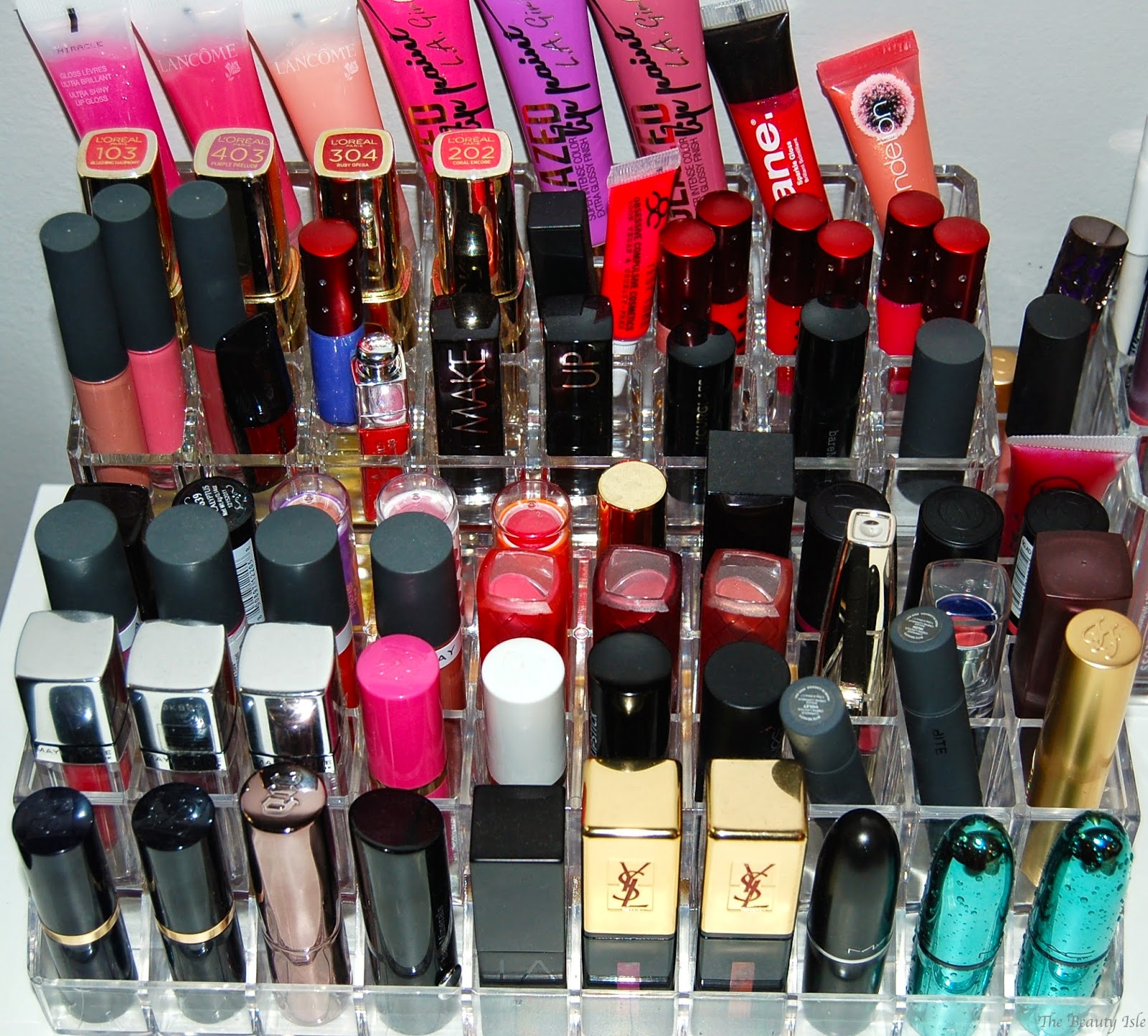 Makeup Collection & Storage 2015 Part 1 Ikea Alex Dresser The