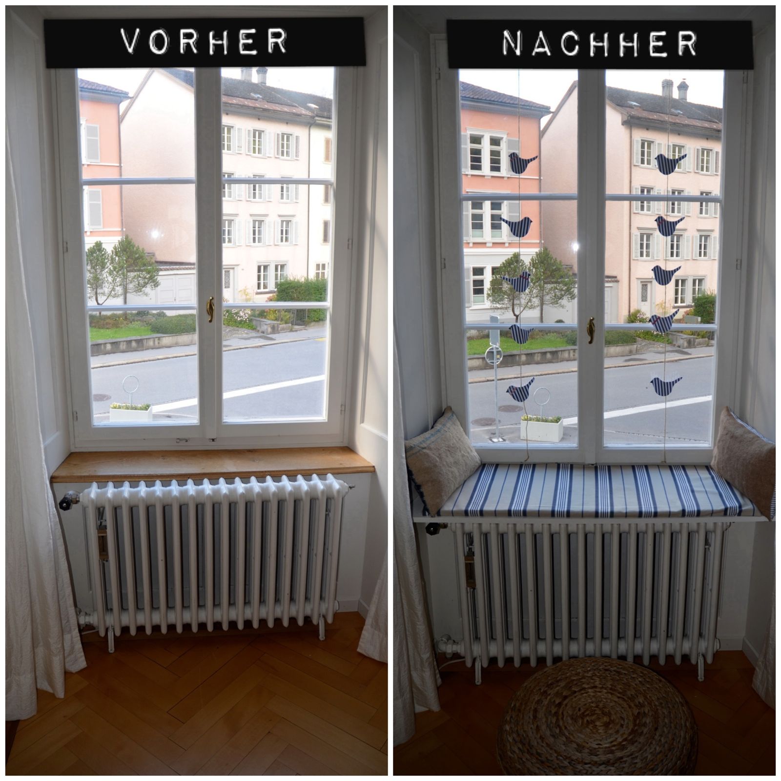 ticky tacky Fensterplatz