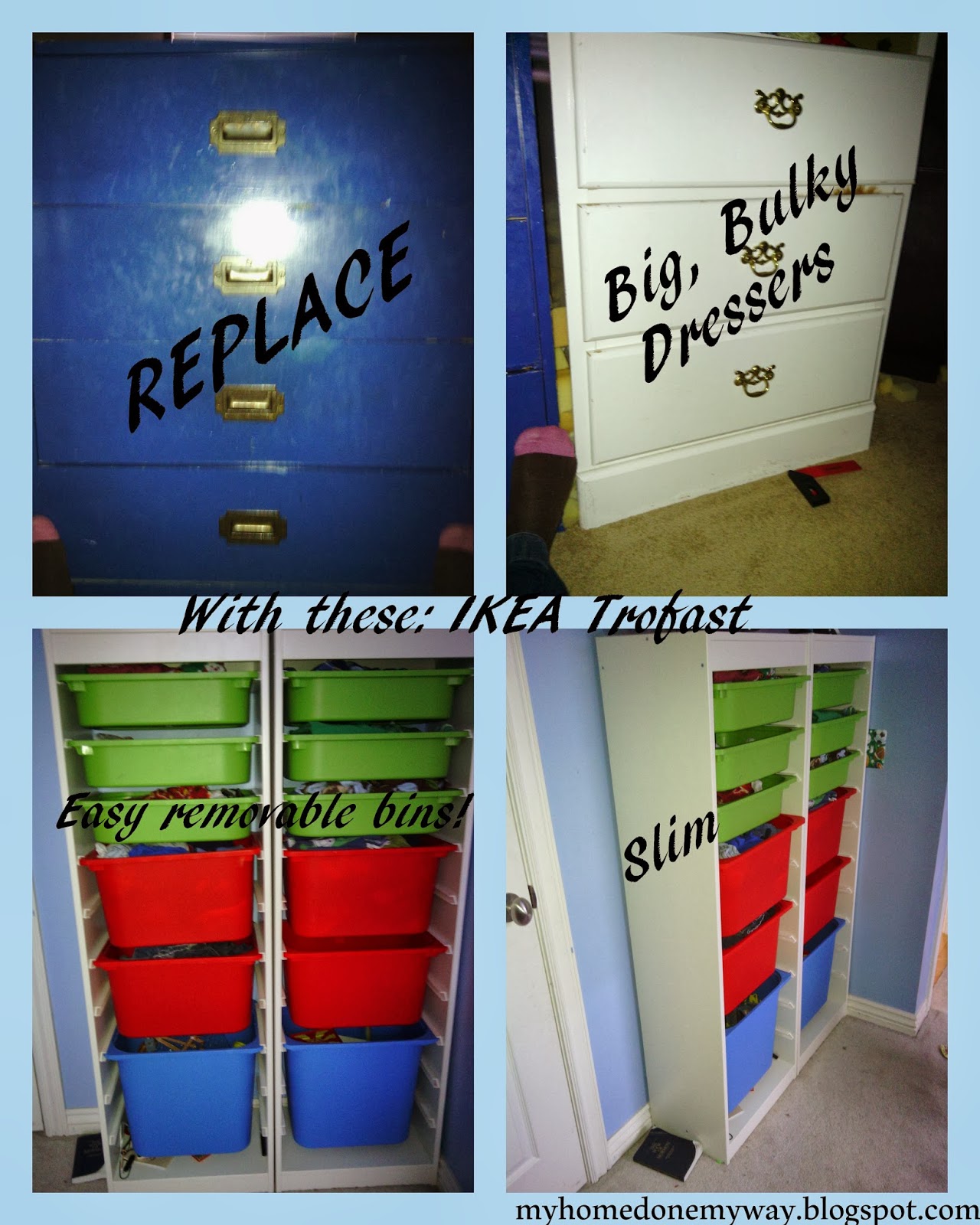 My Home Done My Way Clothes 3 Get Rid of the Dresser