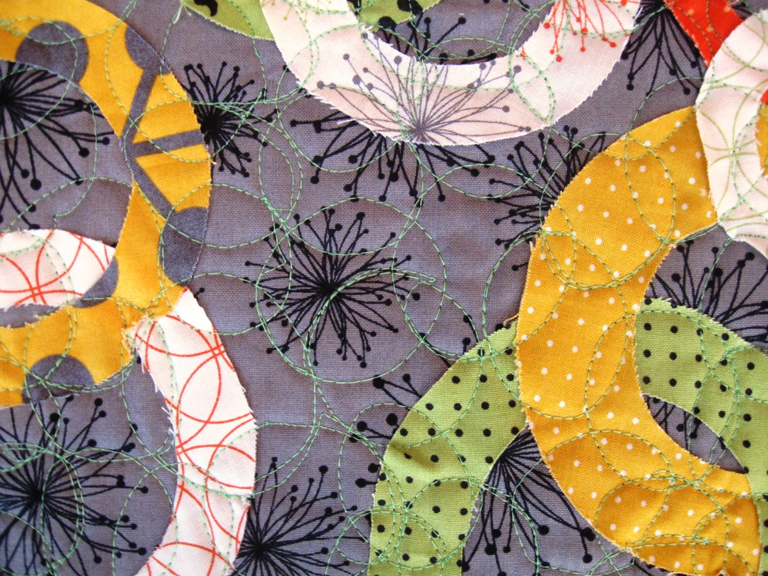 Happy Quilting Interlocking Circles A Free Motion Quilting Tutorial