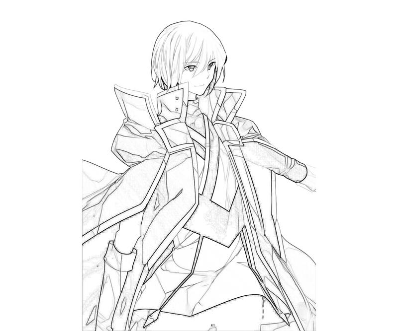 BlazBlue Calamity Trigger Jin Kisaragi Smile Coloring Pages blazblue-calamity-trigger-jin-kisaragi-smile-coloring-pages