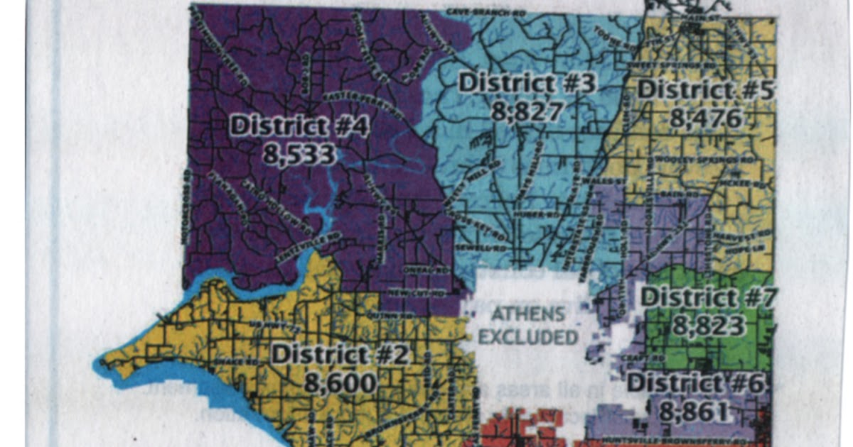 ELKMONT ALABAMA LIMESTONE SCHOOL BOARD APPROVES REDISTRICTING MAP