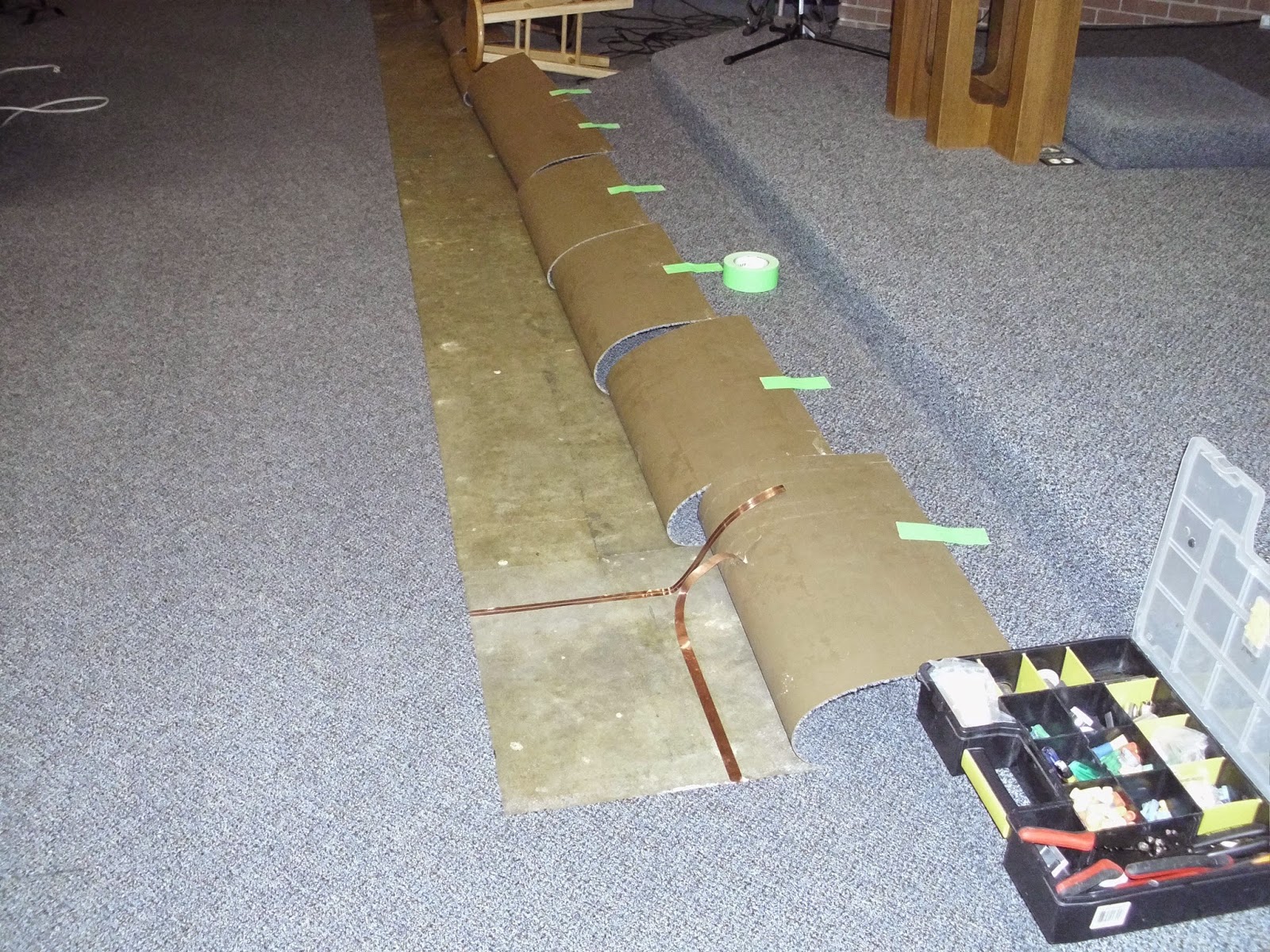 DRS Sound November 2014 Hearing Loop Installation by DRS Sound Inc