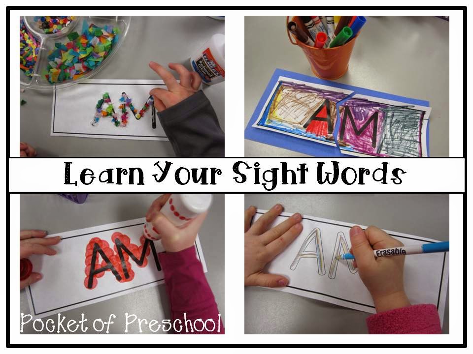 Name Cards Learn your Name Pocket of Preschool