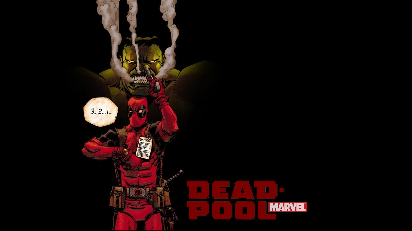 Just Walls Deadpool Comic Wallpaper
