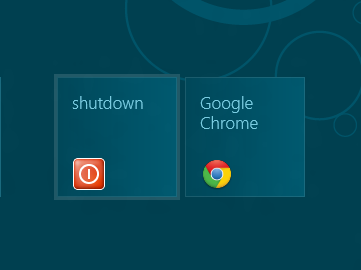 Add Shutdown tile to Windows 8 Metro Add Shutdown tile to Windows 8 Metro