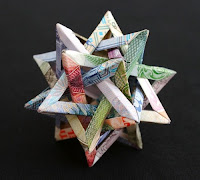 money art design origami papiroflexia creatividad arte diseño dinero moneygami kristi makaloff