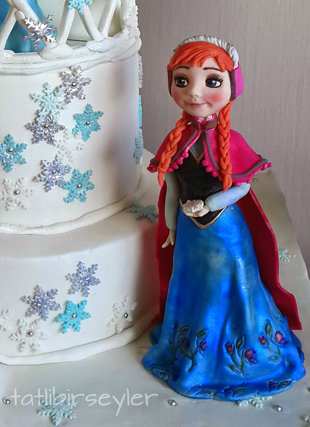 Tatlıbirşeyler karlar ülkesi frozen pasta
