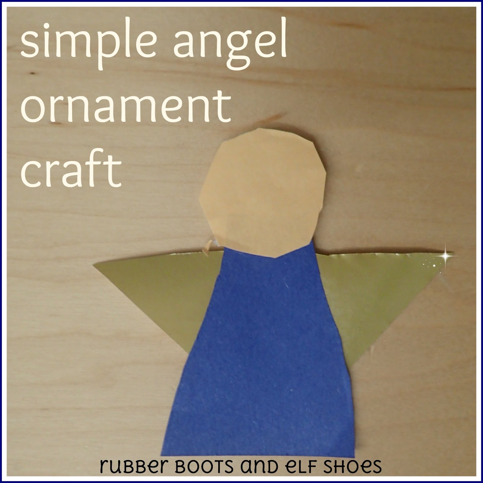 Simple Christmas Angel Ornaments Rubber Boots And Elf Shoes