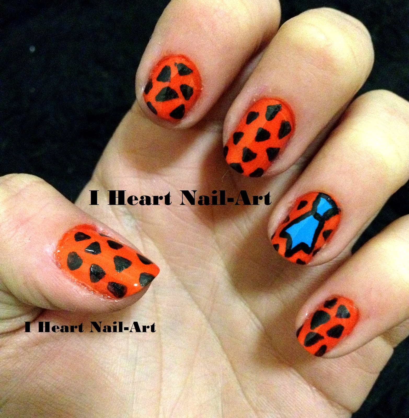 I Heart Nail Art: Yaba Daba Doooo Nails