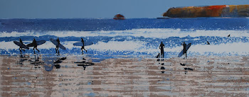 Bright day, Polzeath.