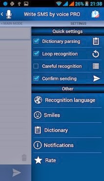 Write SMS by voice PRO apk Download