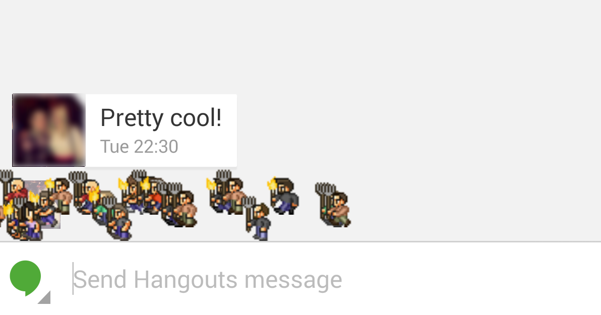 Ponies & angry mobs make their way into Hangouts 2.1 Google Plus Daily