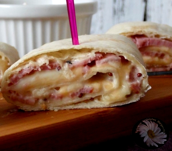 Kulinarne Szalenstwa Margarytki Rollsy Z Serem Szynka I Sosem Musztardowym