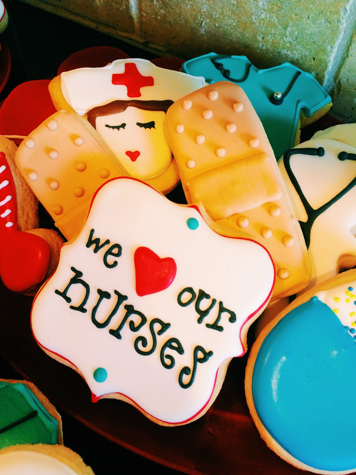 Sweet G Cookie Co. Nurse's Week cookies