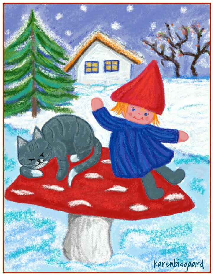 Painted Forest Gnomes Postcards.