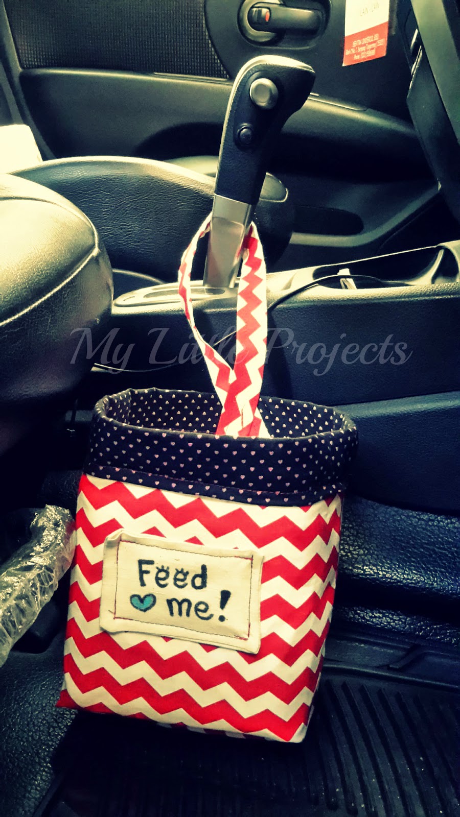 My Little Projects First Project in 2015 Car trash bin