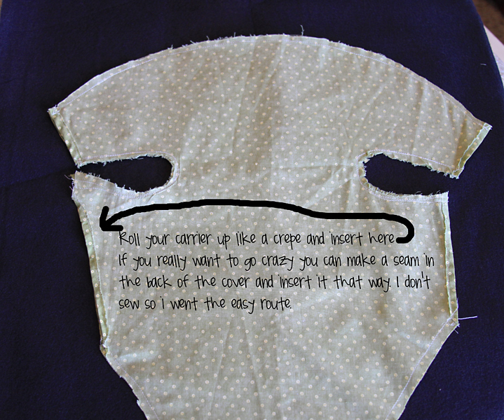 The Rachel Berry Blog { Baby Bjorn Carrier Cover Tutorial EASY }