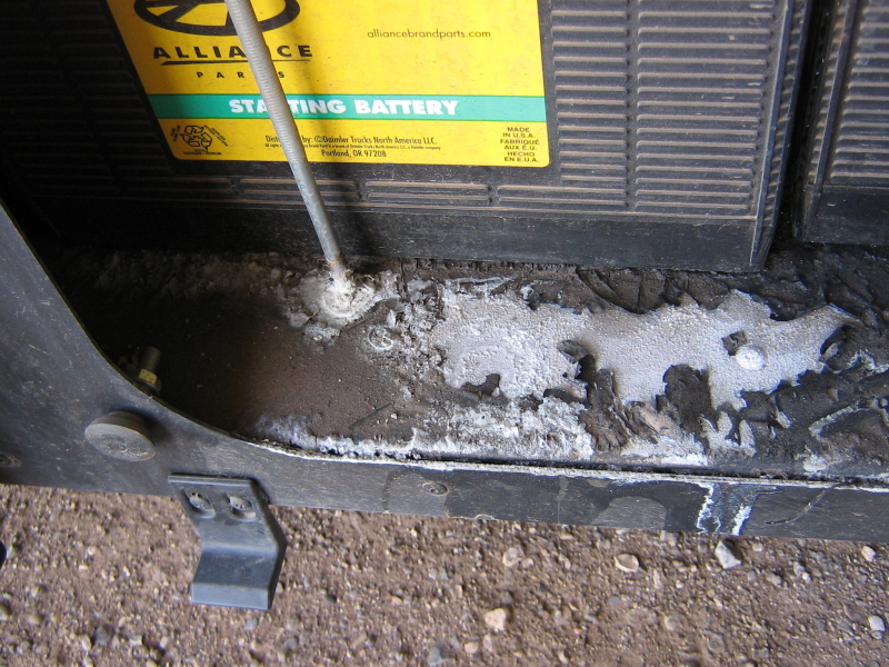 RV Battery Compartment